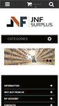 Mobile Screenshot of jnfsurplus.com